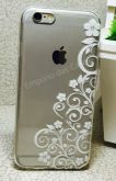 Case de Silicone Arte Floral iphone 6/6s