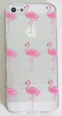 Case de Silicone Flamingo iphone 5/5s/SE
