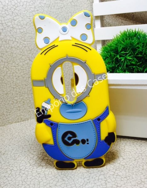 Case 3D Minions Fofo Moto G3