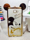 Case Luxo Mickey Pose Orelha Gold Galaxy J7 Prime