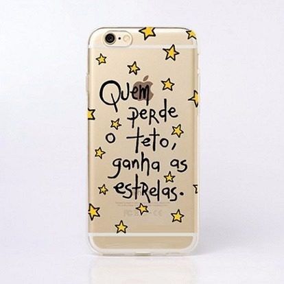 Case de Silicone Ganha Estrela iphone 5/5s/SE