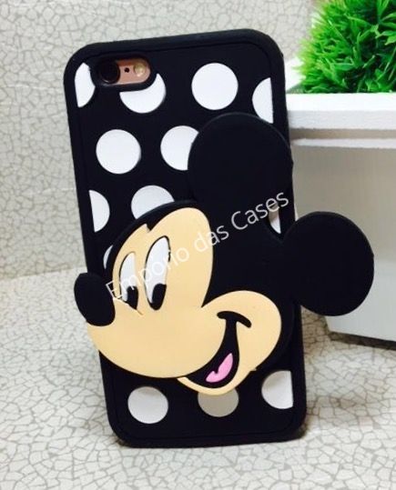 Case 3D Mickey Carão iphone 5/5s/SE