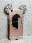 Case Minnie Espelho Strass iphone 6/6s