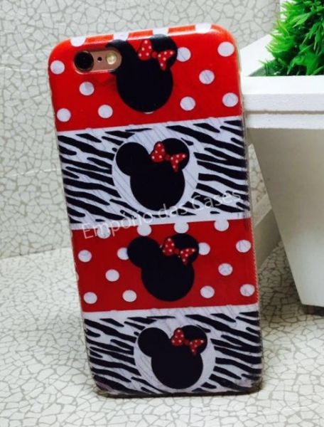 Case de Silicone Minnie Estampas iphone 6/6s