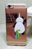 Case de Silicone Posso ser iphone 6/6s