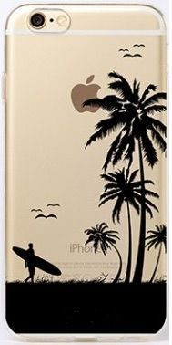 Case de Silicone Praia Iphone 6 Plus/6s plus