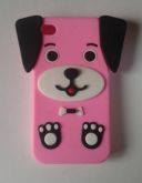 Case Cut Dog Rosa iPhone 4/4s