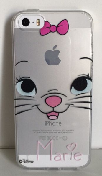 Case de Silicone Marie Disney iPhone 5/5s/SE