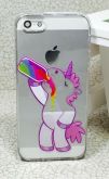 Case de Silicone Bebendo Amor Unicornio iphone 6/6s