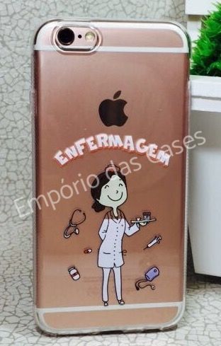 Case de Silicone Enfermagem iphone 6/6s