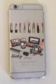 Case de Silicone Maquiagem Completa iphone 5/5s/SE