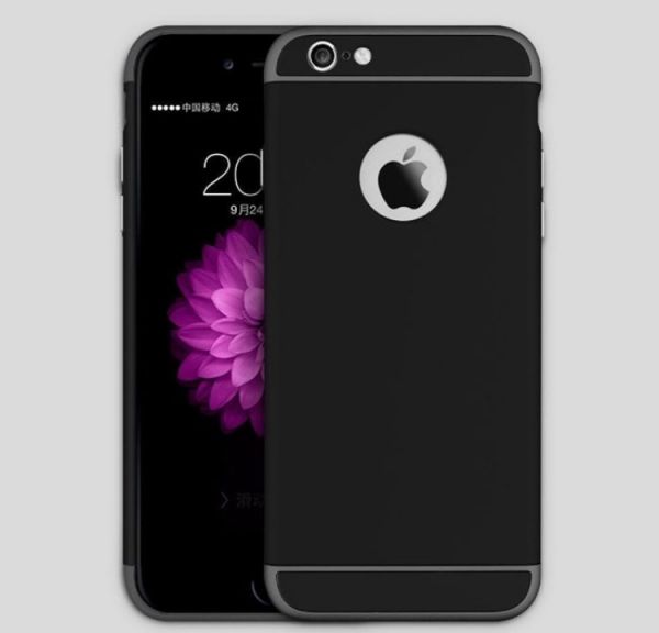 Case 360 Híbrida Luxo Preto iphone 6/6s