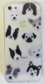 Case de Silicone Love Dogs iphone 5/5s/SE