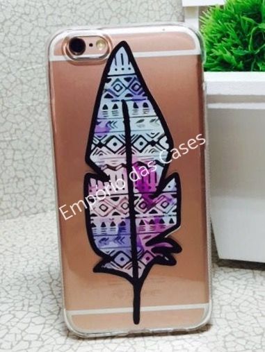 Case de Silicone Pena Etnica iphone 6/6s