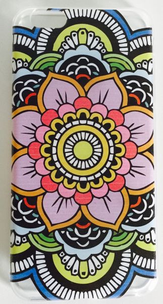 Case de Silicone Floral iphone 6 Plus/ 6s Plus