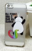 Case de Silicone Posso ser iphone 5/5s/SE