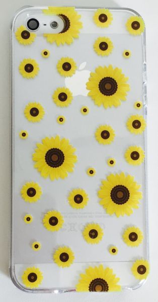 Case de Silicone Girassol iphone 5c