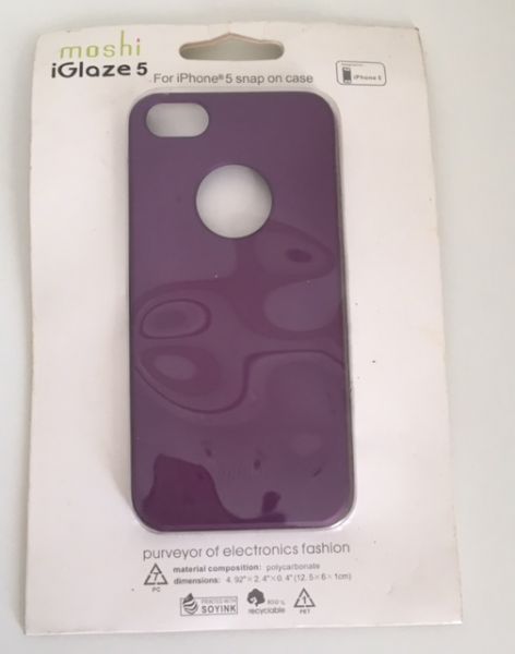 Case Anti Impacto Moshi Roxo iPhone 5/5s/SE