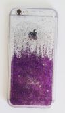 Case de Silicone Glitter Luxo Roxo iphone 4/4s