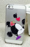 Case de Silicone Par Minnie iphone 5/5s/SE