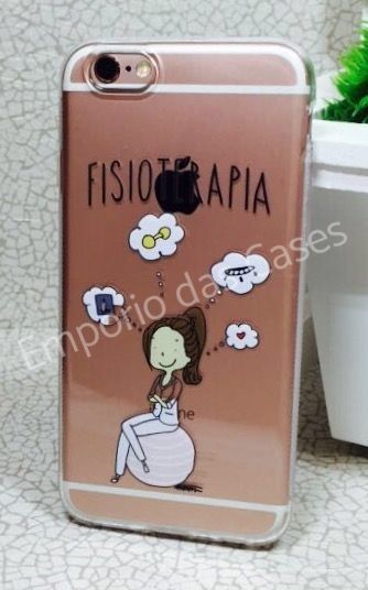 Case de Silicone Profissão Fisioterapia iphone 5c