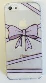 Case de Silicone Laço roxo iphone 5c