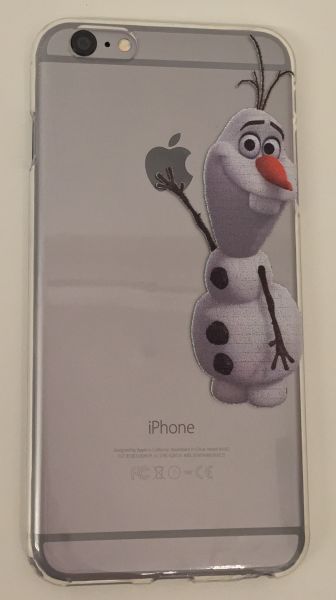 Case de Silicone Olaf Frozen Iphone 6 Plus/6s plus