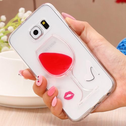 Case Vinho Liquido Galaxy S6