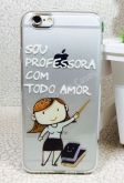 Case de Silicone Profissão Professora iPhone 5c