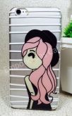 Case de Silicone Garota Moderna iphone 5/5s/SE