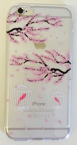 Case de Silicone Passáros iphone 6/6s