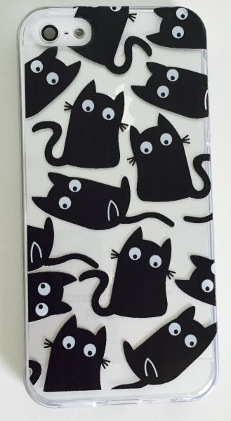 Case de Silicone Gatinhos Black iphone 6