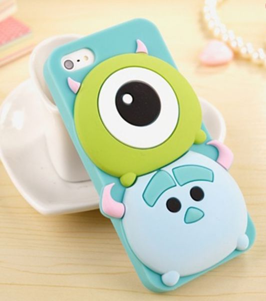 Case 3D Mini Monstros SA iphone 5/5s/SE