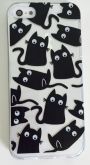 Case de Silicone Gatinhos Black iphone 6