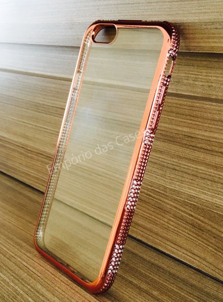 Case de Silicone Borda Luxuosa iphone 6/6s