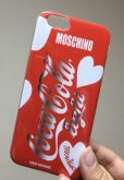 Case Brilhosa Moschino Coca-Cola Vermelha iPhone 6