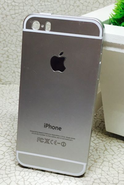 Case Flexível Prata iphone 5/5s/SE