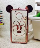 Case Luxo Minnie Orelha Rose Moto G5 / G5 Play