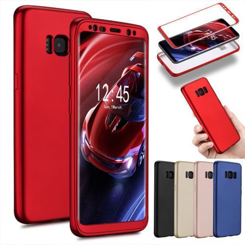 Case 360 Vermelha Galaxy S8 Plus