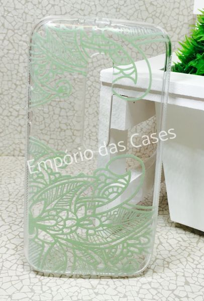 Case de Silicone Henna Green Moto G3