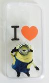 Case de Silicone Love Minions Moto G 3