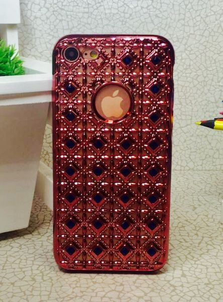 Case Pedras Glamour Rosa iPhone 7