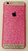 Case Apple Luxo Rosa com Strass iPhone 6