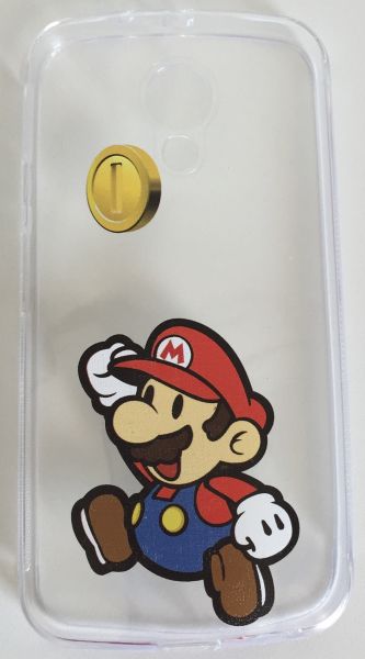 Case de Silicone Mario Bros Moto G2