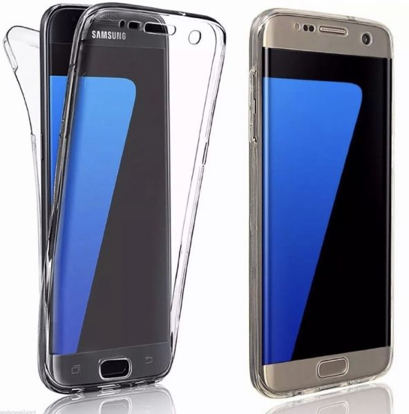 Cases Frente e Verso Transparente - GALAXY