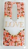 Case Acrílico Love Flower Moto G3