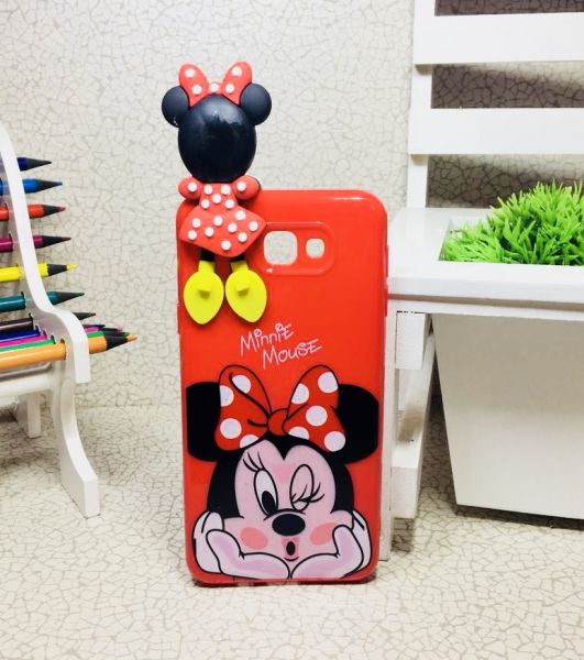 Case 3D Minnie Agarradinho J7 Prime