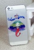 Case de Silicone Calma e Serena iphone 5/5s/SE