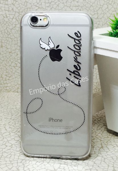 Case de Silicone Liberdade iphone 6/6s